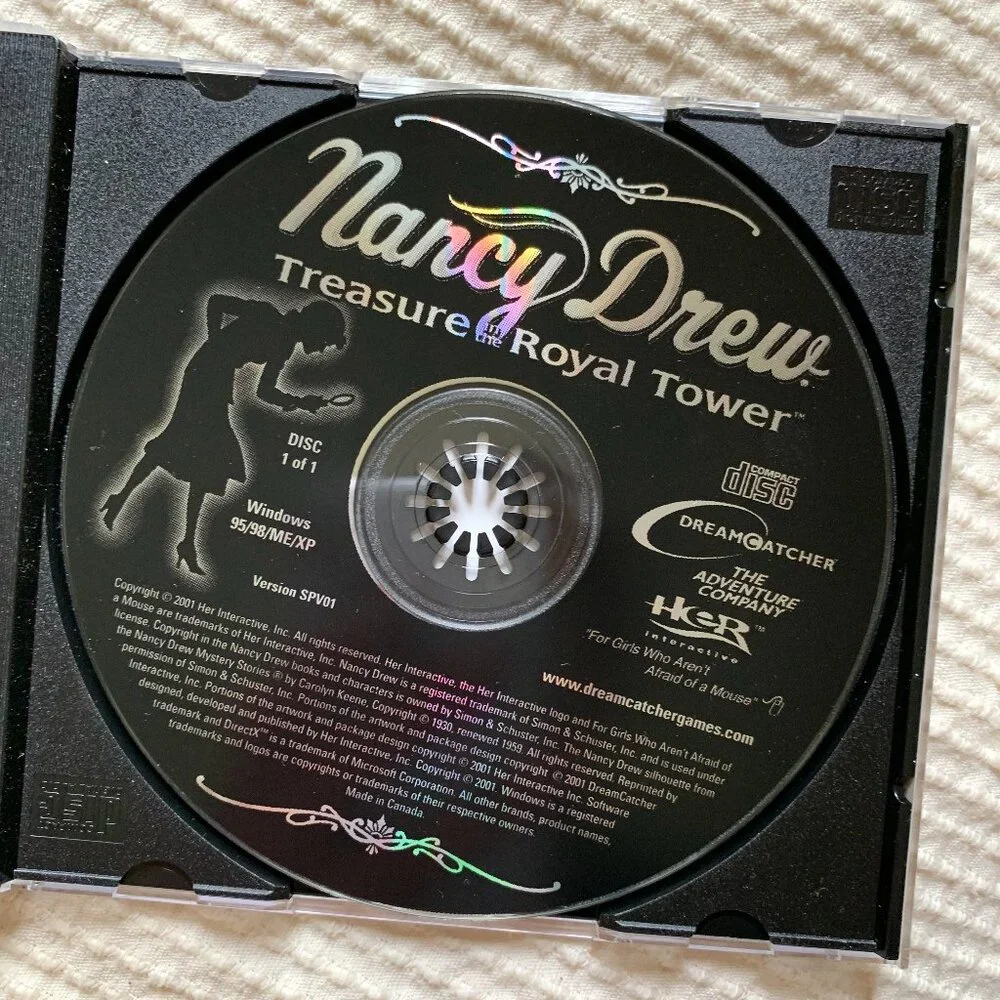 Nancy Drew Treasure in the Royal Tower Game (CD)